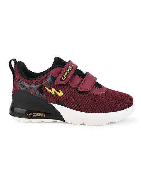 BRITE-KIDS Burgundy Kid's Casual Shoes